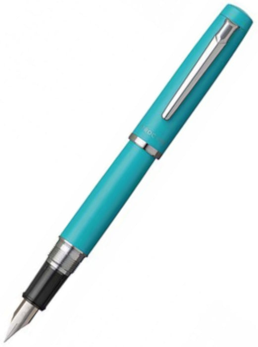 Platinum Procyon Fountain Pen - Turquoise Blue Medium