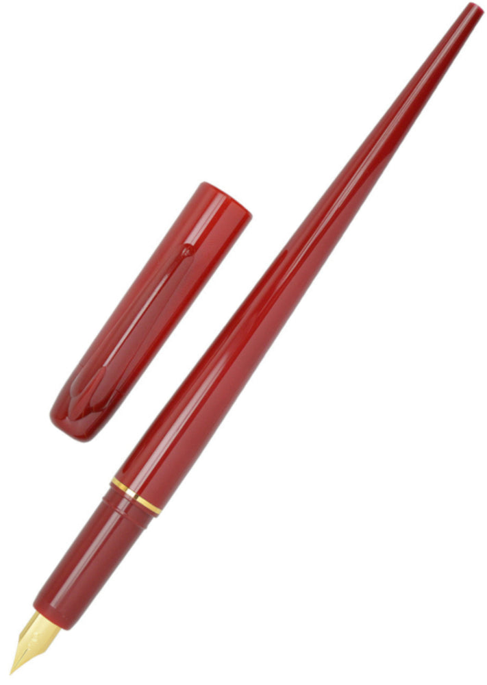 Platinum Red Fountain Desk Pen - Extra Fine