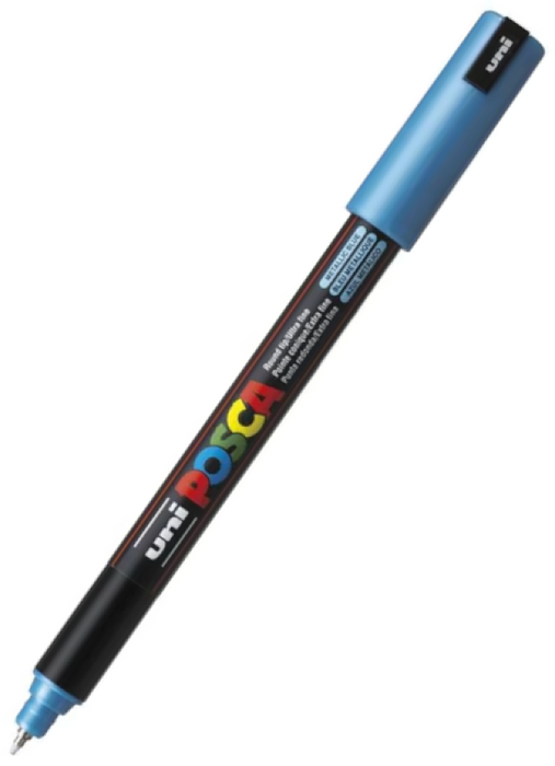 POSCA PC 1MR Paint Metallic Blue