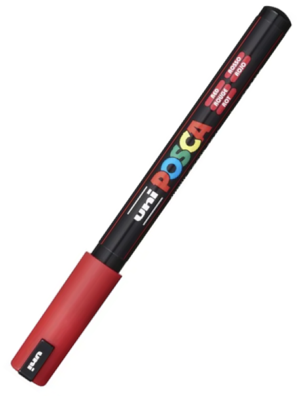 POSCA PC 1MR Paint Marker Red