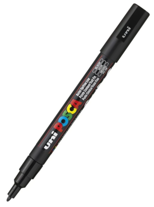 POSCA PC 3M Paint Markers Black