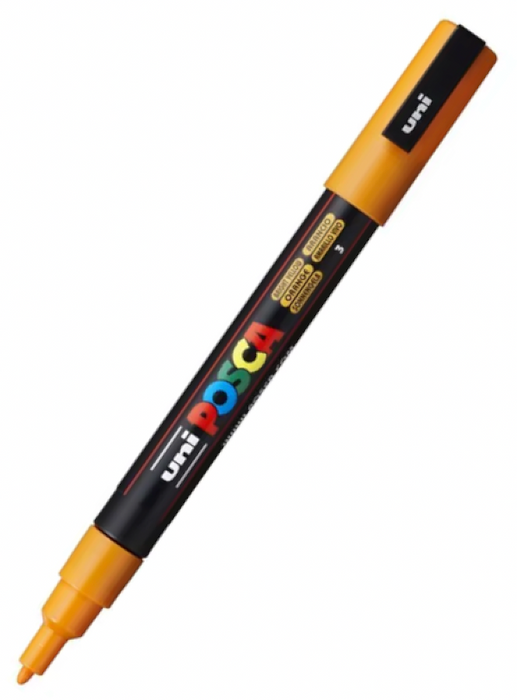 POSCA PC 3M Paint Markers Bright Yellow