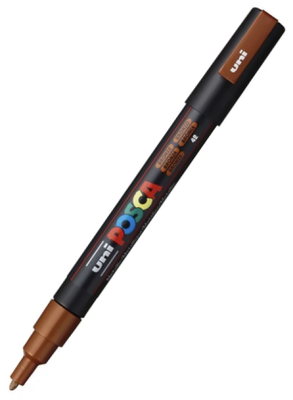 POSCA PC 3M Paint Markers Bronze