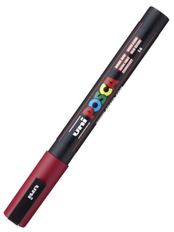 POSCA PC 3M Paint Markers Dark Red