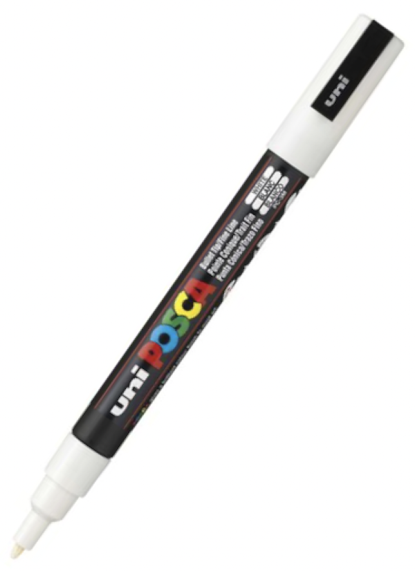 POSCA PC 3M Paint Marker White