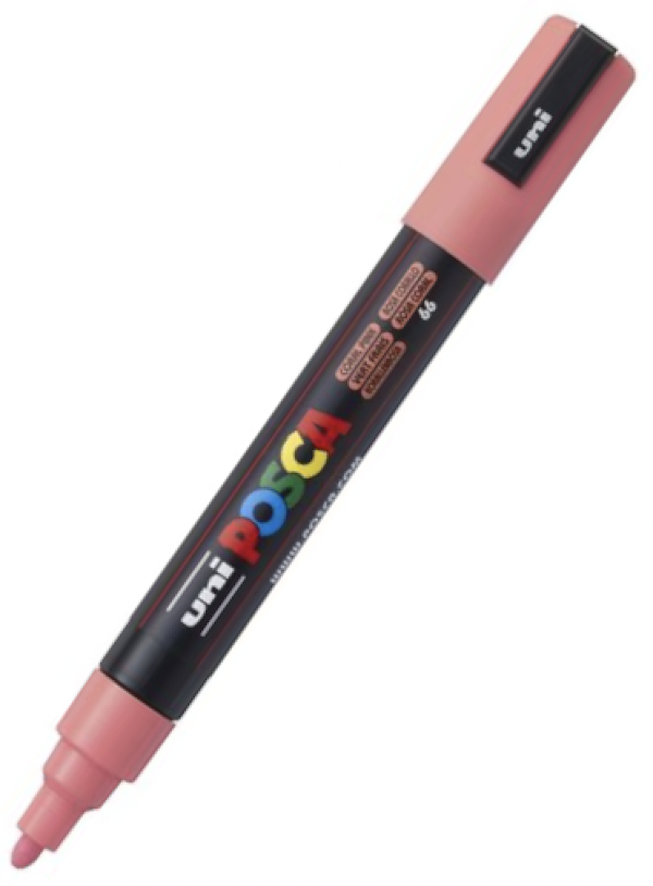 POSCA PC 5M Paint Marker Coral Pink