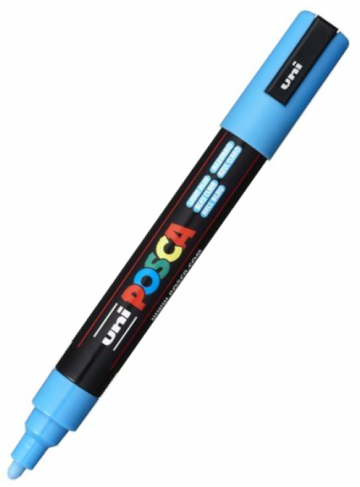 POSCA PC 5M Paint Marker Light Blue