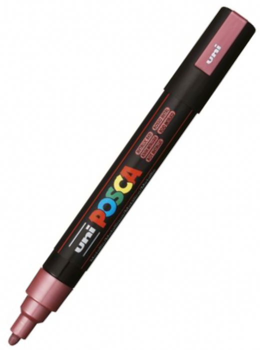 POSCA PC 5M Paint Marker Metallic Red