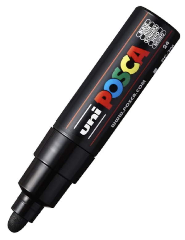 POSCA PC 7M Paint Marker Black