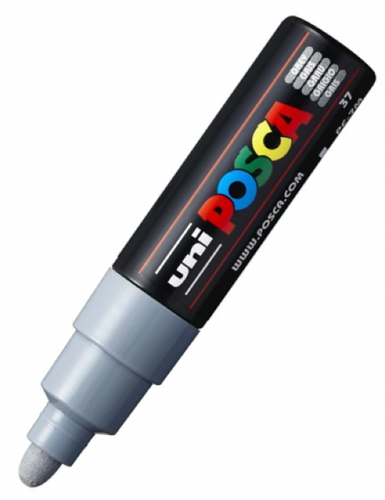 POSCA PC 7M Paint Marker Grey