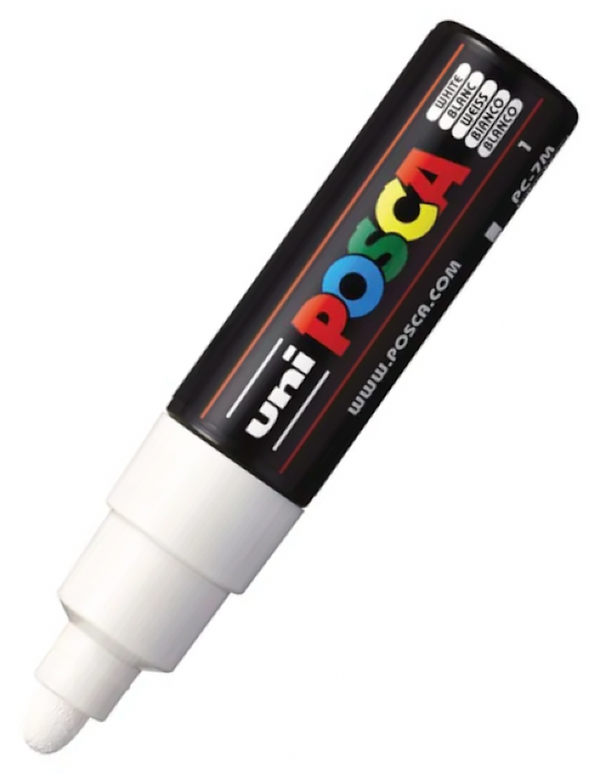 POSCA PC 7M Paint Marker White
