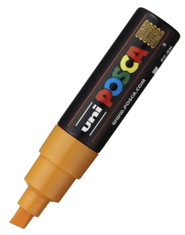 POSCA PC 8K Paint Marker Bright Yellow