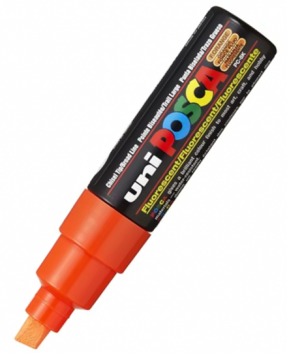 POSCA PC 8K Paint Marker Fluoro Orange