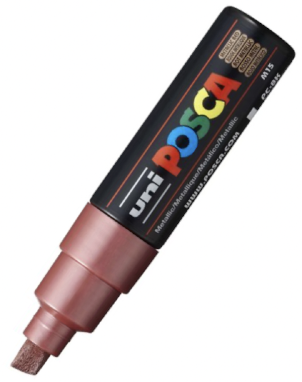 POSCA PC 8K Paint Marker Metallic Red