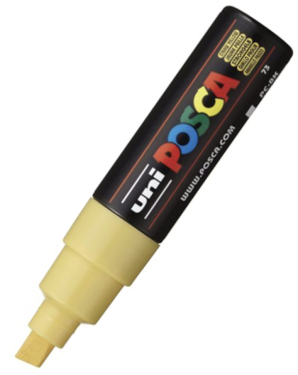 POSCA PC 8K Paint Marker Straw Yellow
