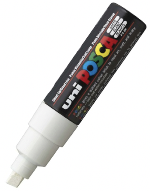 POSCA PC 8K Paint Marker White