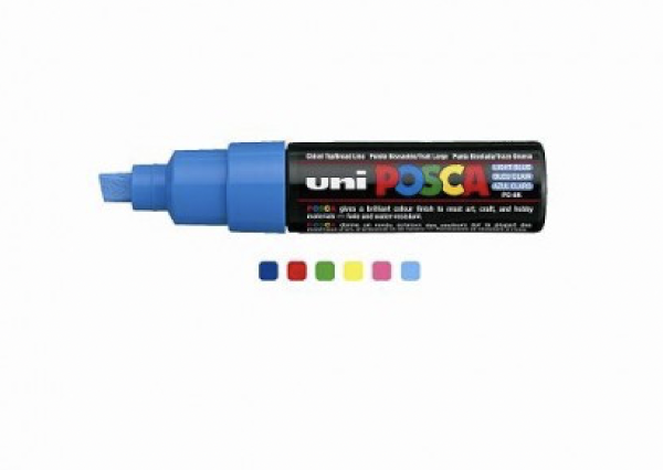 POSCA PC 8K Paint Markers Assorted 6 Pack