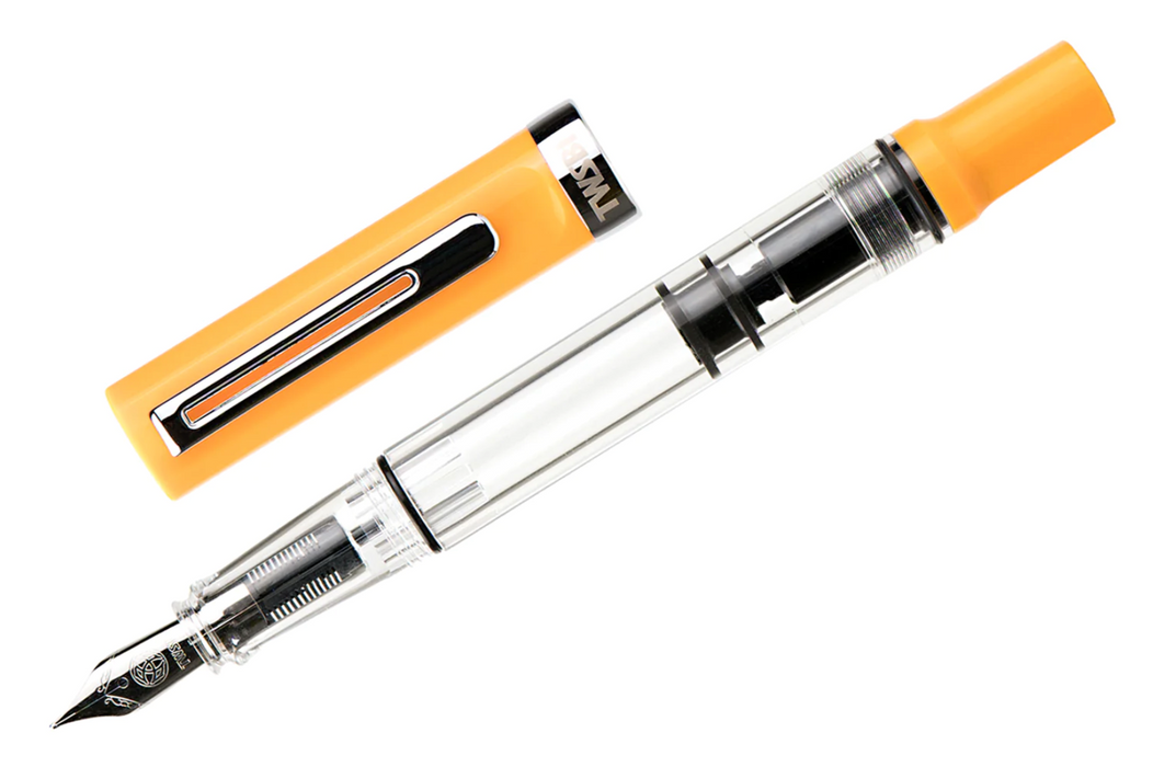 TWSBI Eco-T Special Edition Fountain Pen - Saffron-Broad Nib