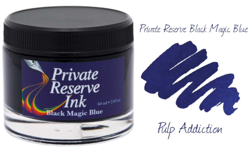 Private Reserve Black Magic Blue Ink