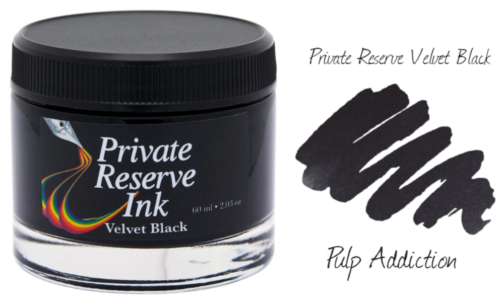 Private Reserve Velvet Black Ink — Pulp Addiction
