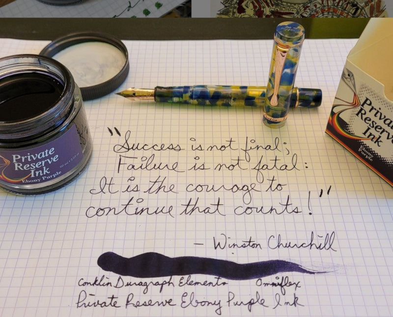 Private Reserve Ebony Purple Ink