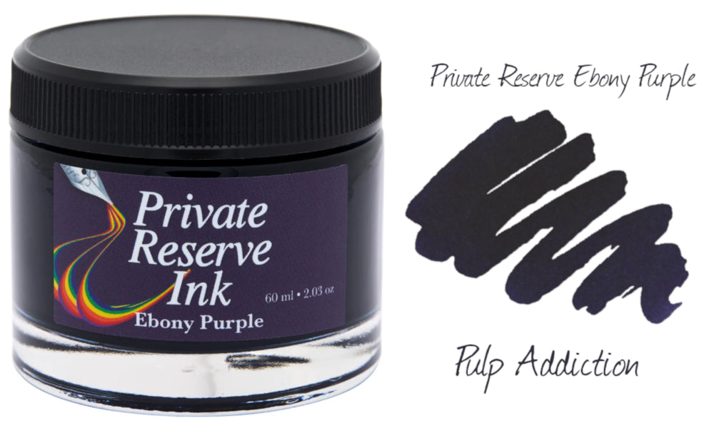Private Reserve Ebony Purple Ink — Pulp Addiction