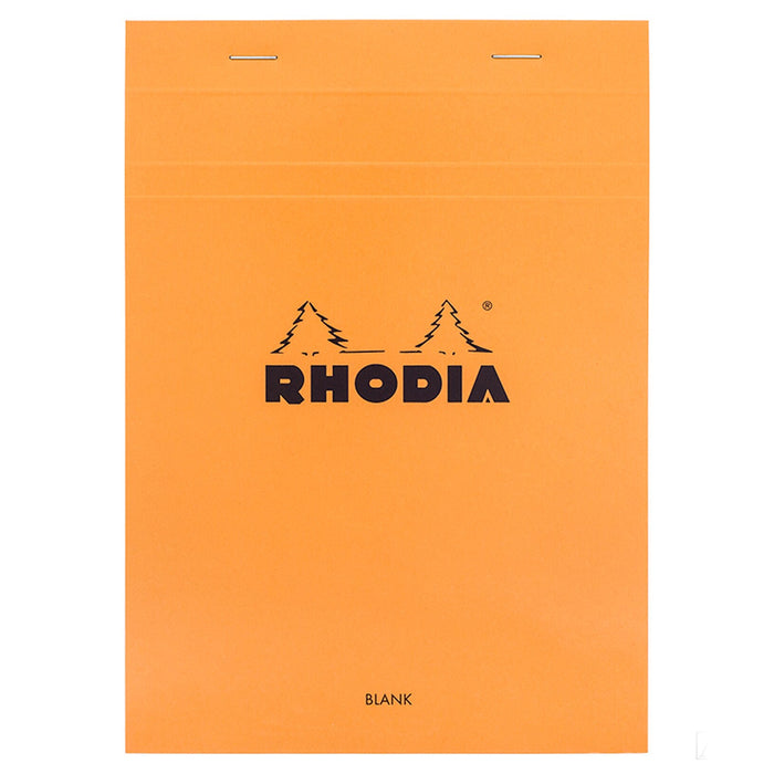 Rhodia No. 16 Notepad - Orange, Blank