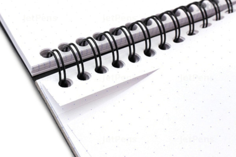 Rhodia No. 16 (A5) Notepad Wirebound - Black, Dotted