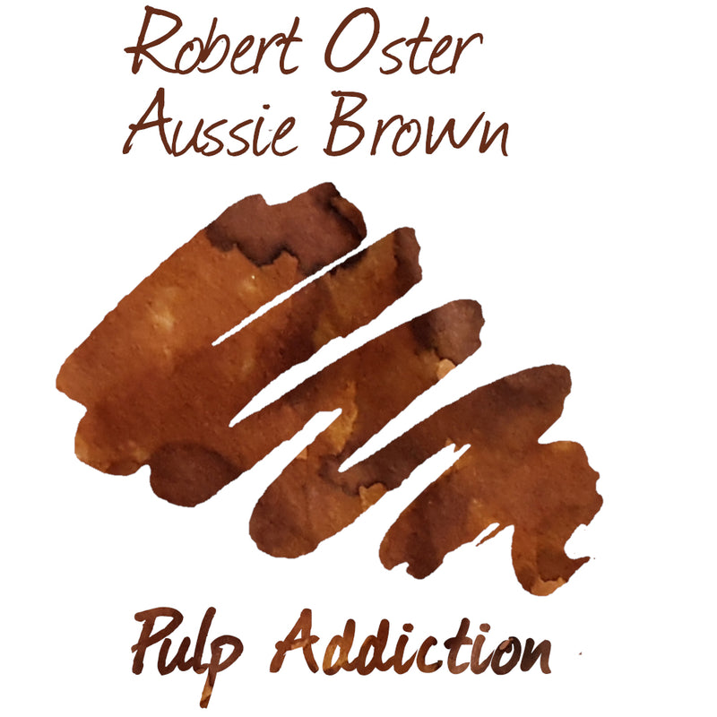 Aussie Ink Robert Oster Signature Ink - Aussie Brown 50ml — Pulp Addiction