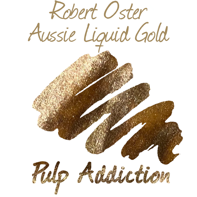 Robert Oster Shake 'N' Shimmy Ink - Aussie Liquid Gold 50ml