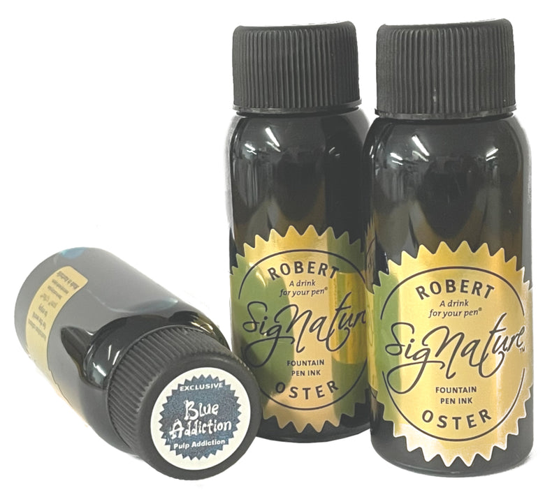 Robert Oster Pulp Addiction Exclusive Ink - Blue Addiction 50ml