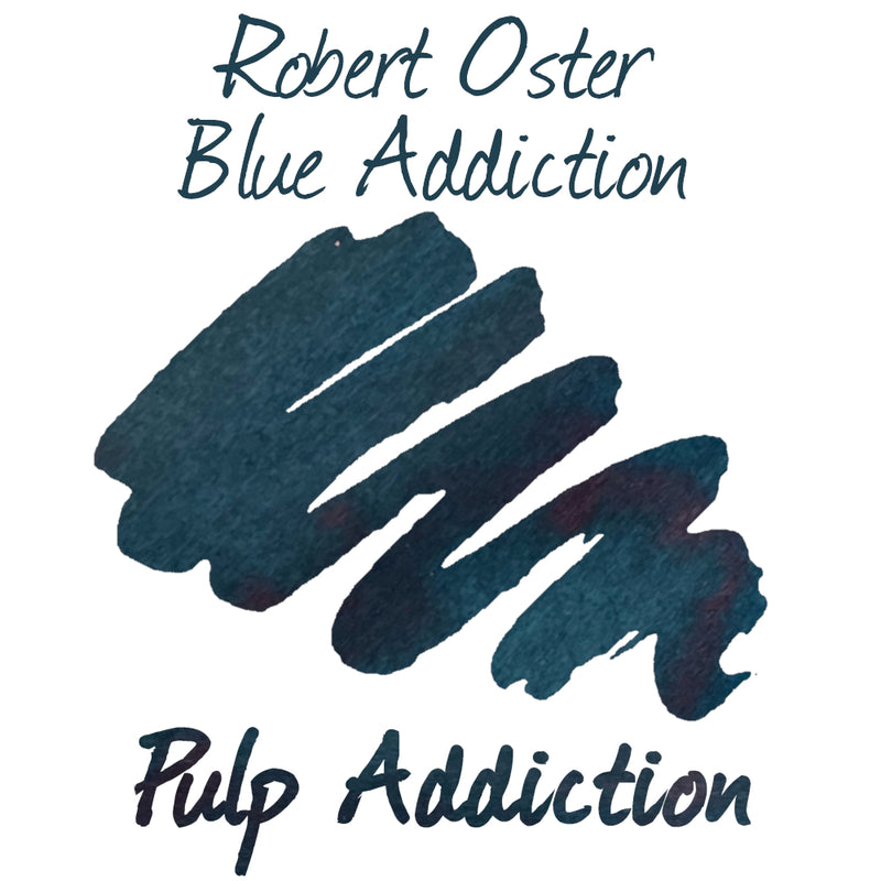 Robert Oster Pulp Addiction Exclusive Ink - Blue Addiction 50ml