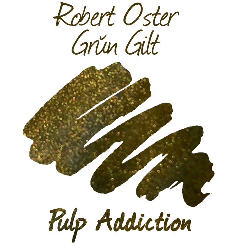 Robert Oster Shake 'N' Shimmy Ink - Grun Gilt 50ml