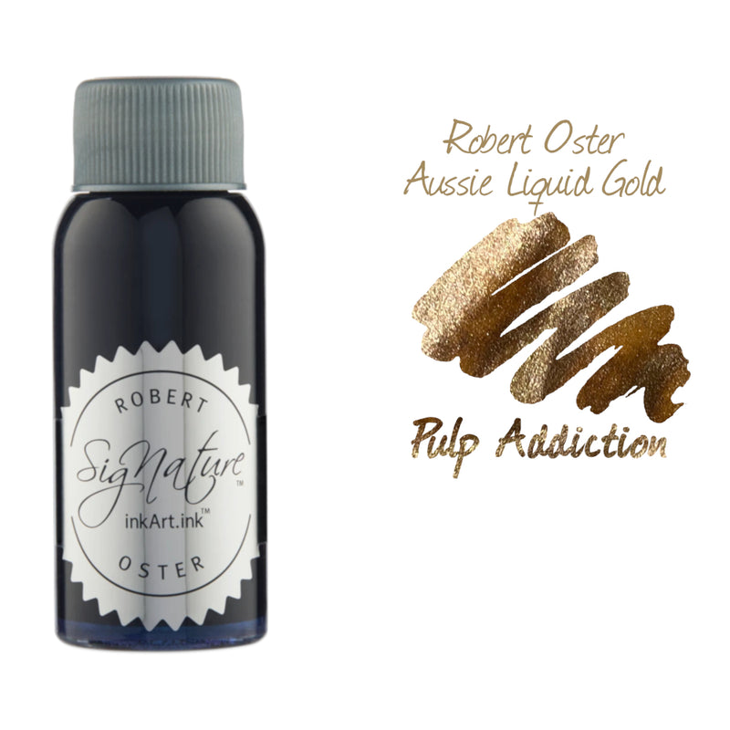 Robert Oster Shake 'N' Shimmy Ink - Aussie Liquid Gold 50ml