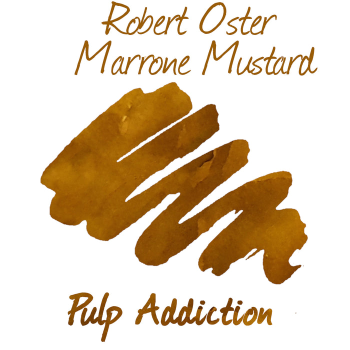 Robert Oster Marrone Mustard - 2ml Sample