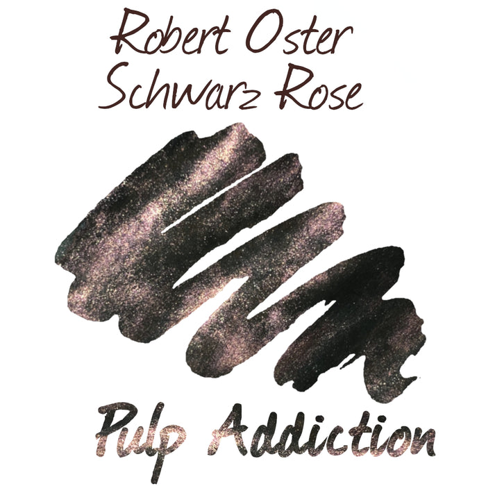 Robert Oster Shake 'N' Shimmy Ink - Schwarz Rose 50ml