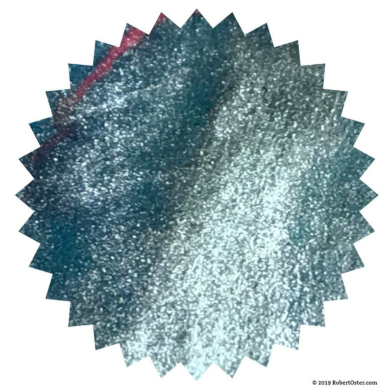 Robert Oster Shake 'N' Shimmy Ink - Silver Fire and Ice 50ml