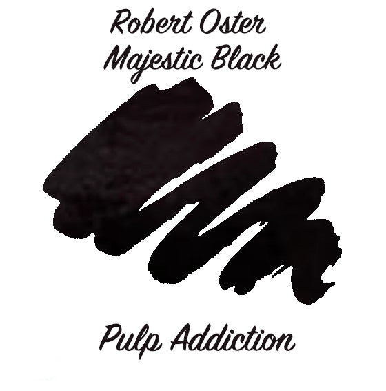 Robert Oster Majestic Black - 2ml Ink Sample