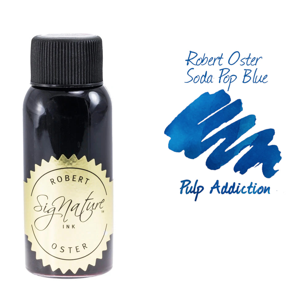 Robert Oster Signature Ink - Soda Pop Blue — Pulp Addiction
