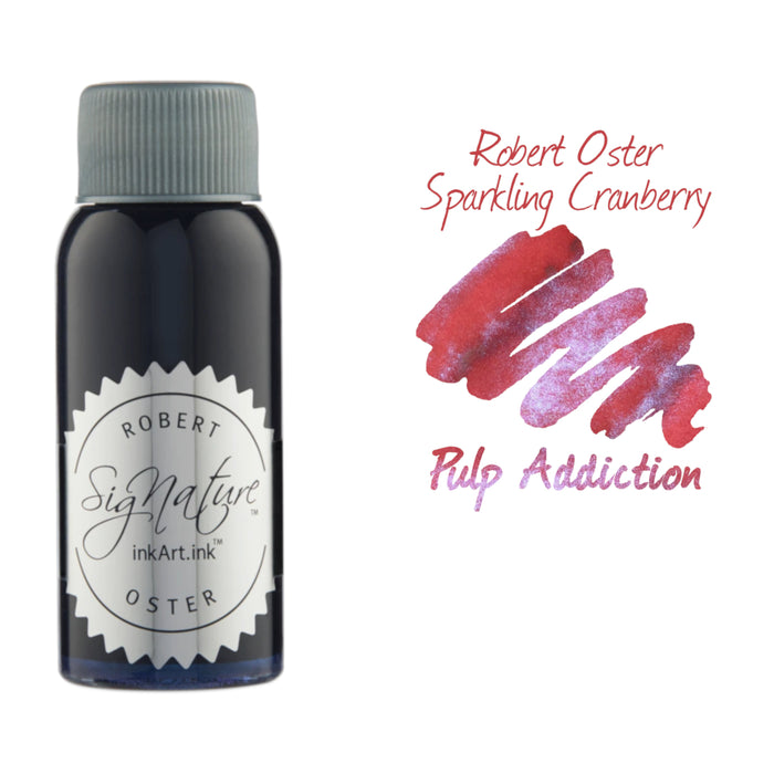 Robert Oster Shake 'N' Shimmy Ink - Sparkling Cranberry 50ml