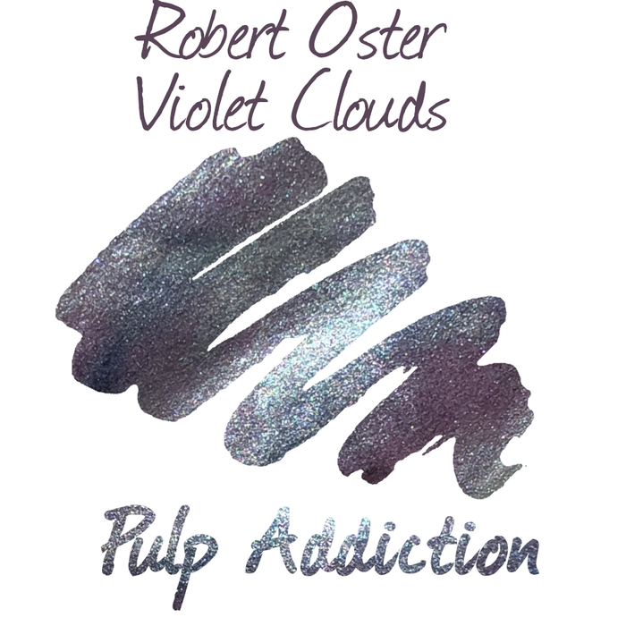 Robert Oster Shake 'N' Shimmy Ink - Violet Clouds