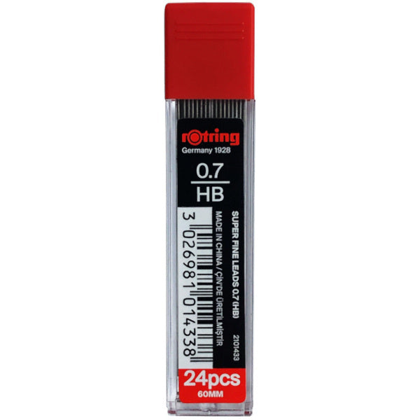 Rotring Visuclick Mechanical Pencil - 0.7mm Orange with Leads