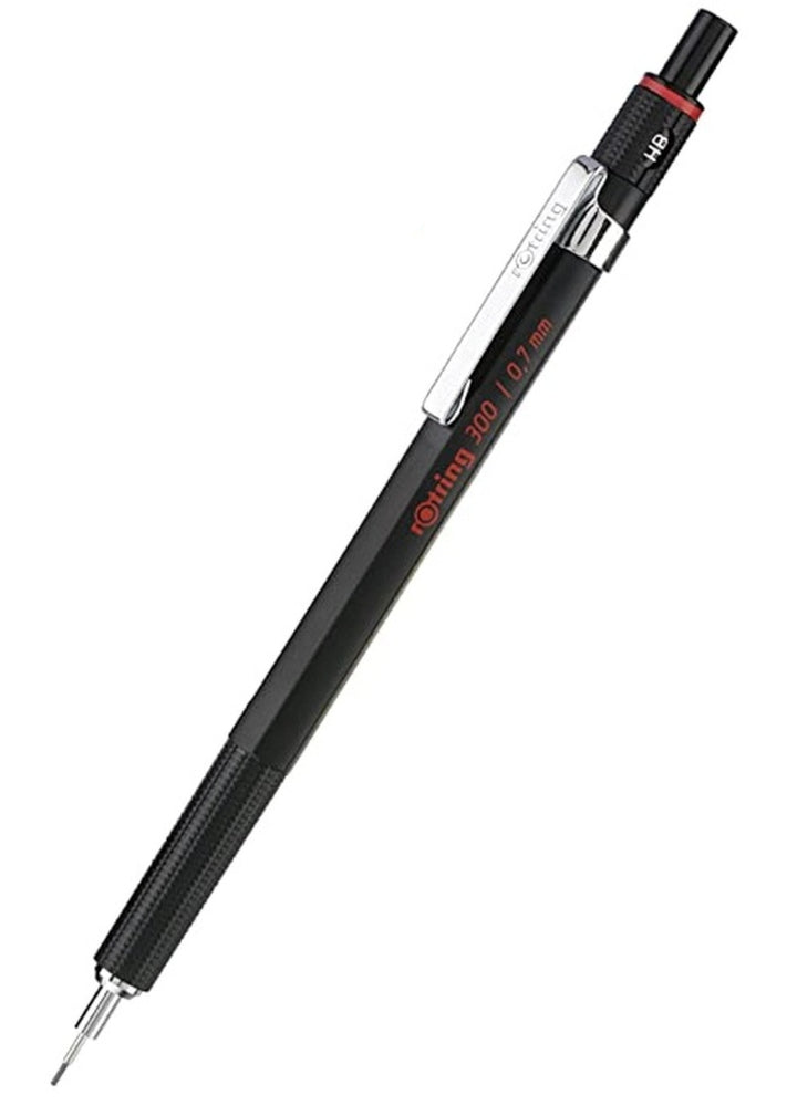 Rotring Mechanical Pencil - 300 Black 0.7mm