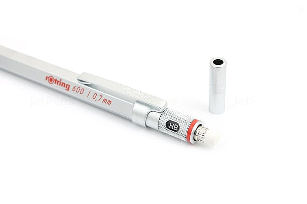 Rotring Mechanical Pencil - 600 Silver 0.7mm