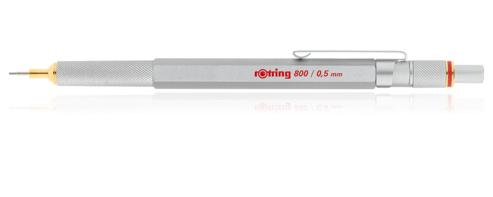 Rotring Mechanical Pencil - 800 Silver 0.5mm