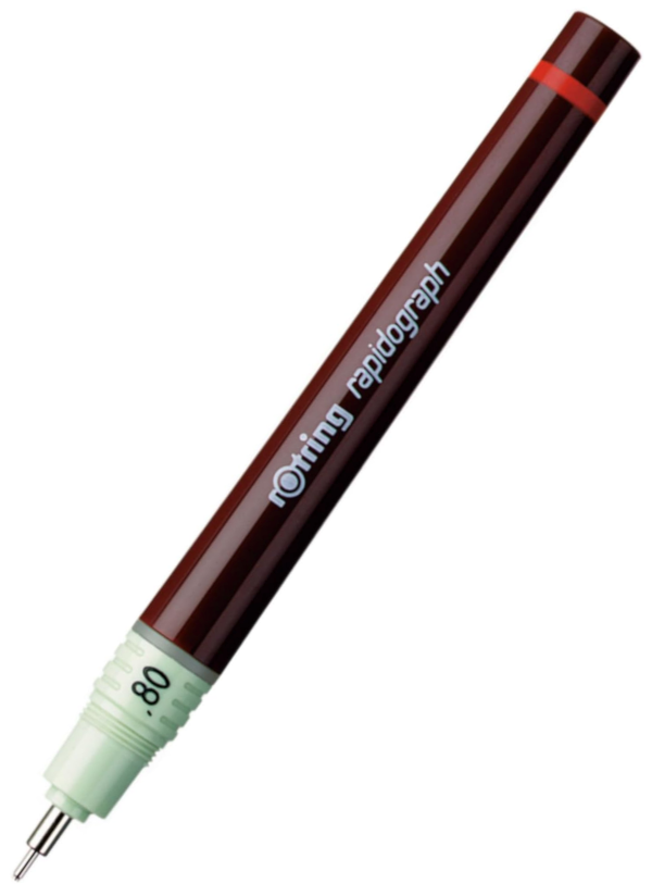 Rotring Rapidograph Technical Drawing Pen - 0.80 mm