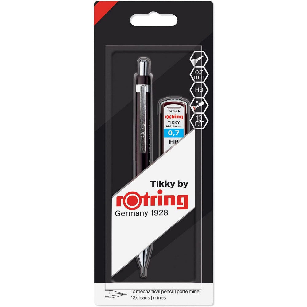  Rotring Tikky Mechanical Pencil 0.7 mm Black With