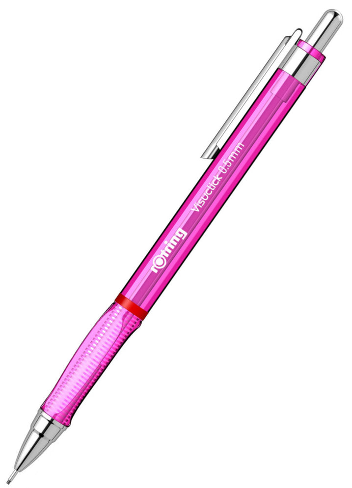 Rotring Visuclick Mechanical Pencil 0.5mm Blue and Pink 2 pack with