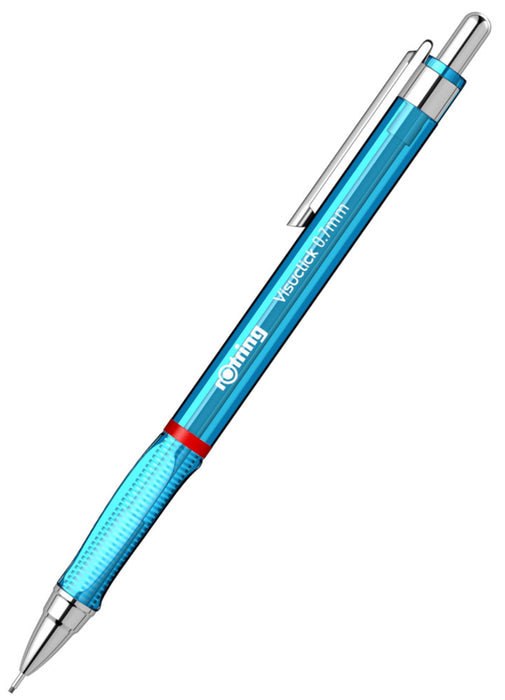 Rotring Visuclick Mechanical Pencil - 0.7mm Blue with Leads