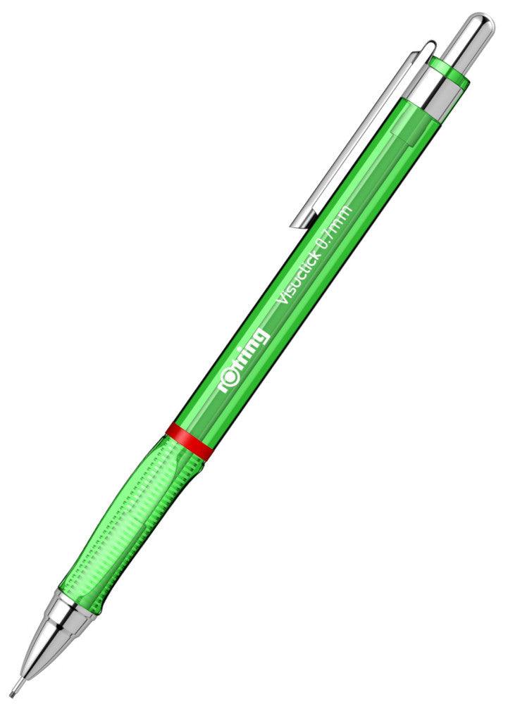 Rotring Visuclick Mechanical Pencil - 0.7mm Blue, Green and Pink 3 pack